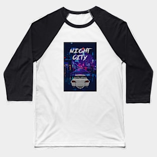 Night city japan Baseball T-Shirt